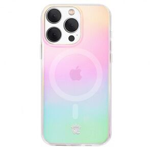 Velvet Caviar White Opal Iridescent Holo iPhone 15 Pro Case